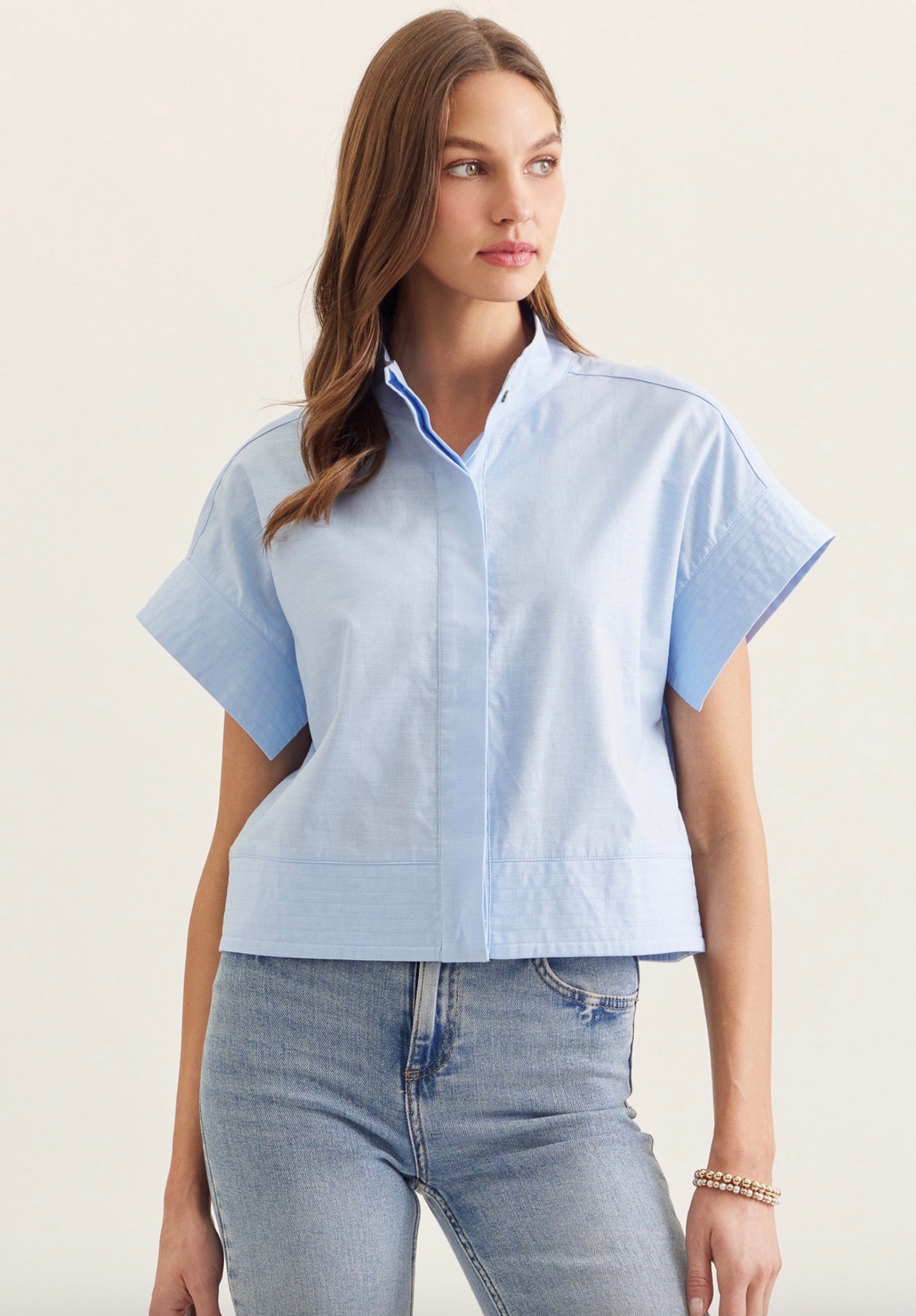 Chambray Easy Top