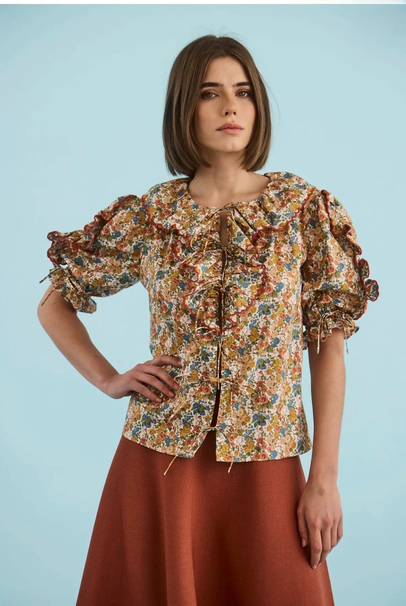 Gertrude Marigold Top
