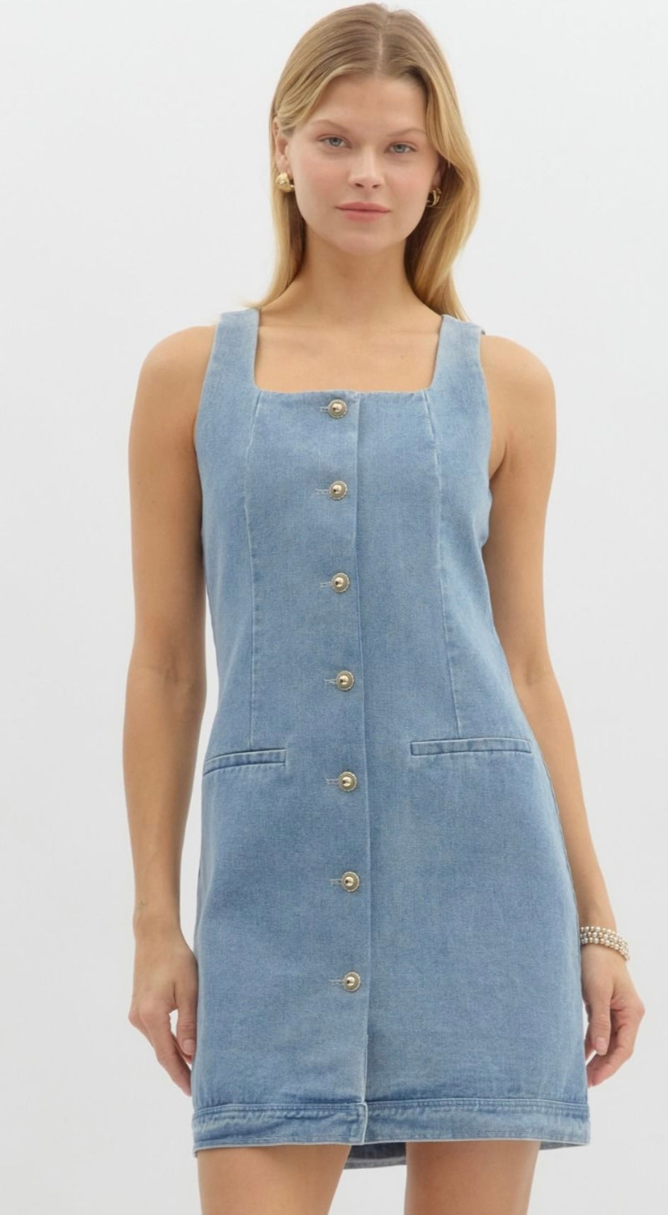 Denim Mini Dress