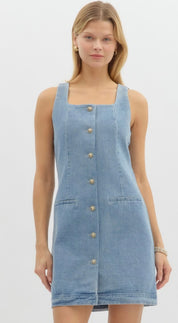 Denim Mini Dress