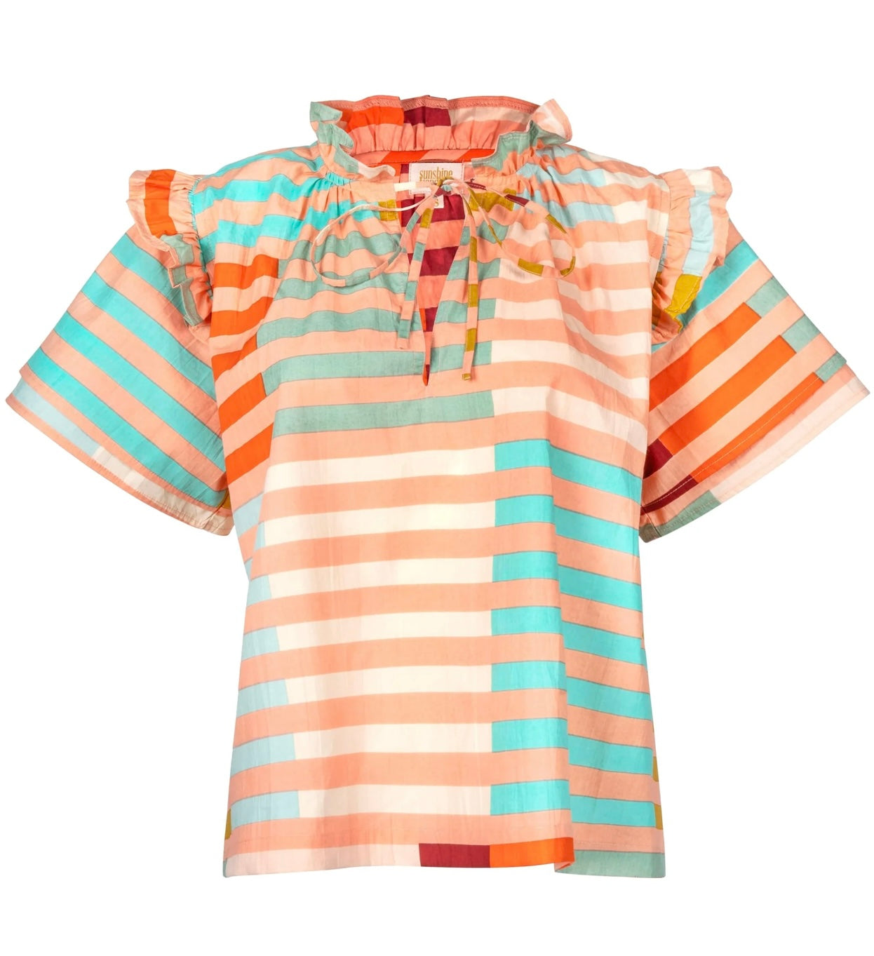 Apricot Colorful Gemma Top