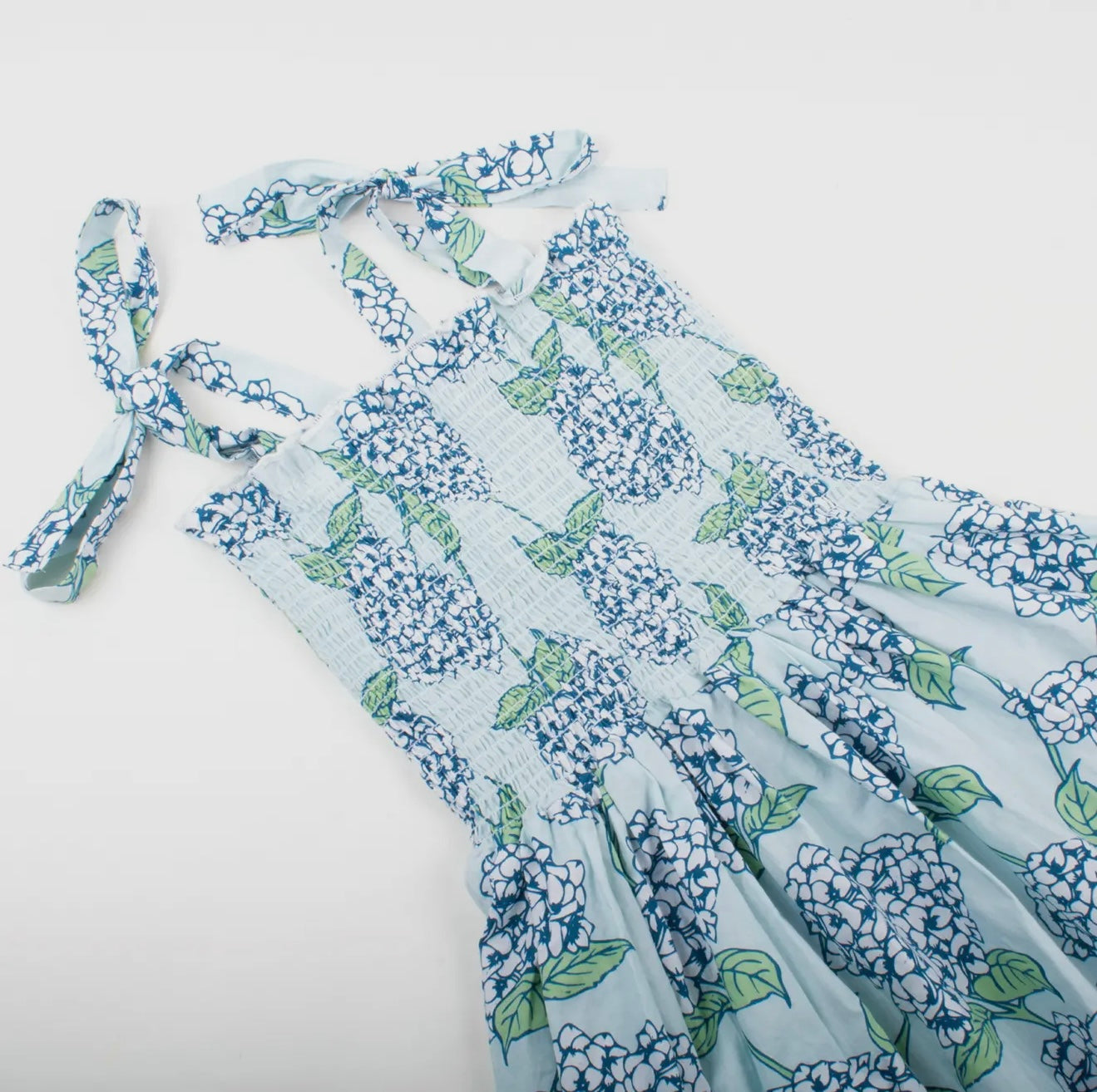Hydrangea Tie Top Dress