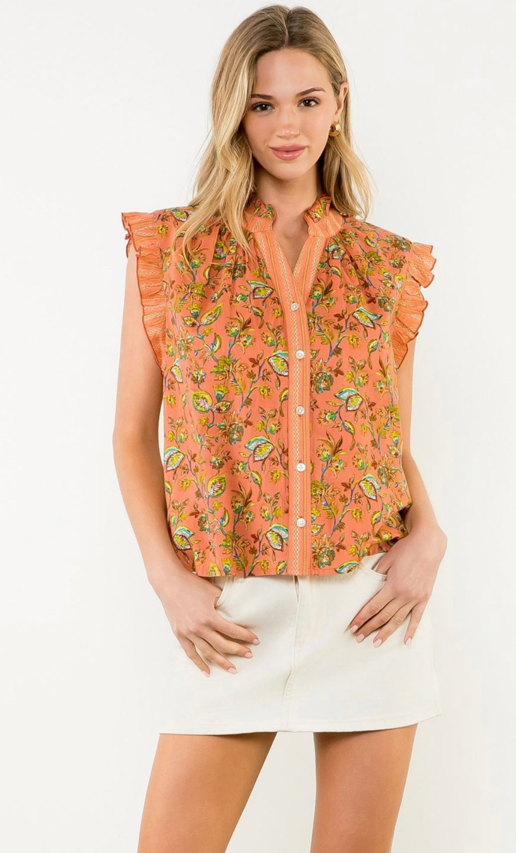 Coral Garden Top