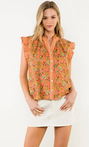Coral Garden Top
