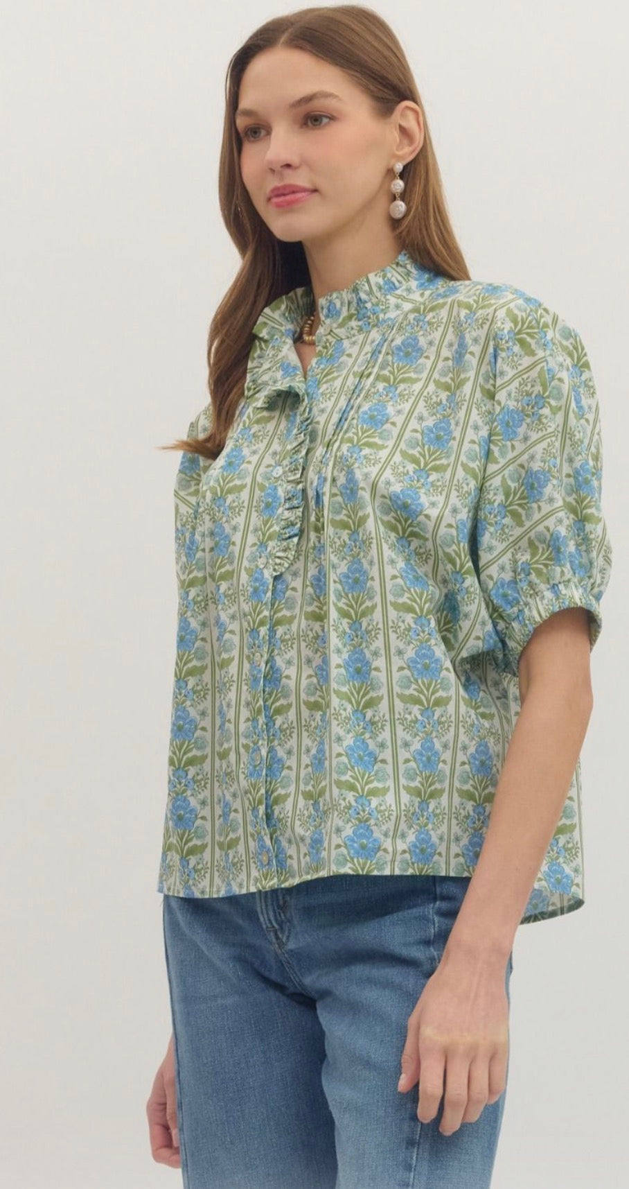 Floral Vines Top