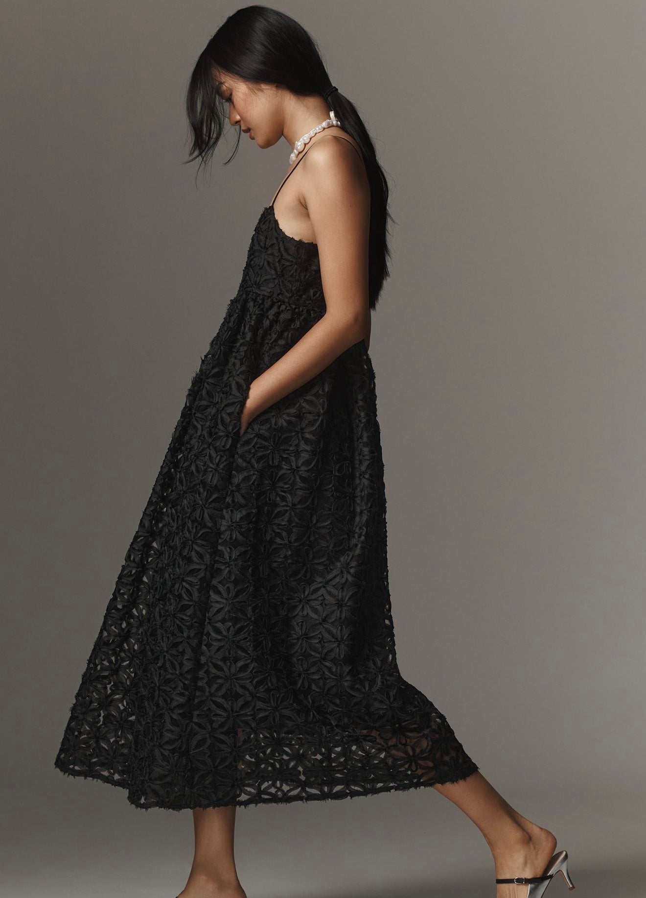 Floral Fancy Midi Dress