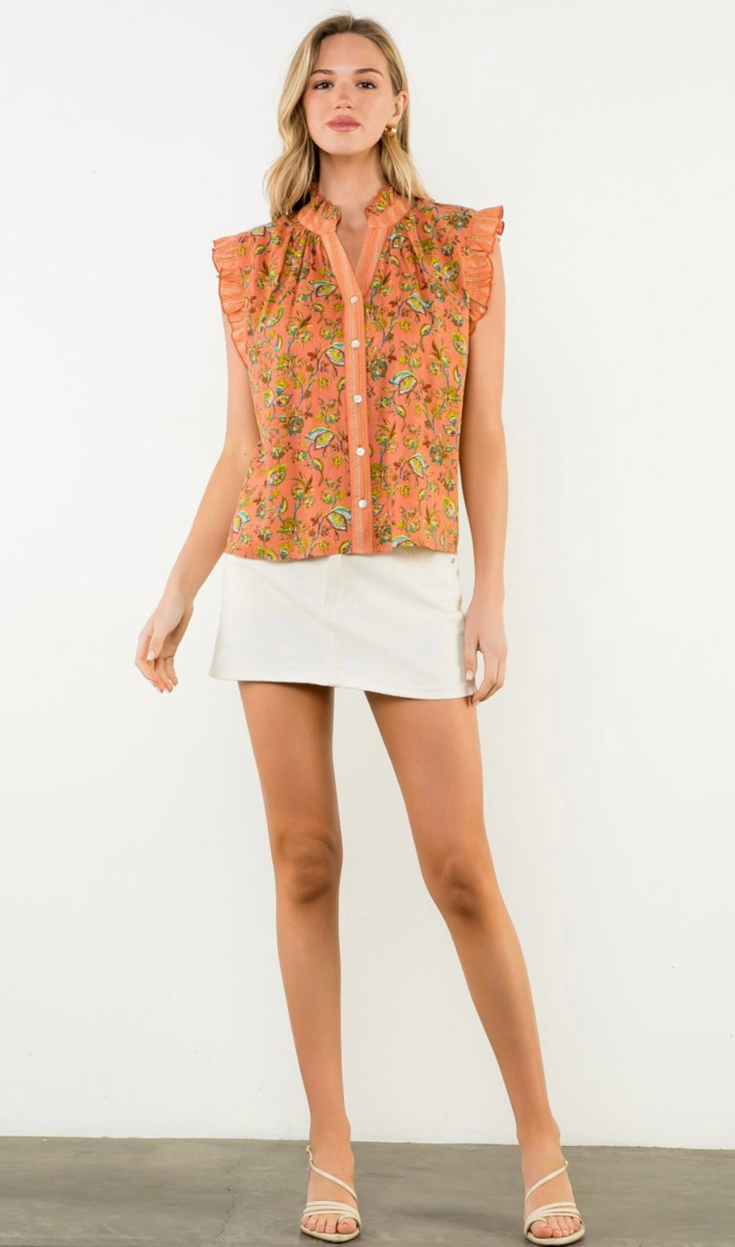 Coral Garden Top