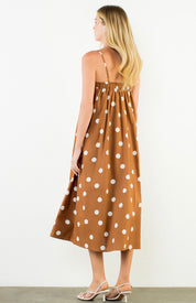 Polka Dot Maxi Dress