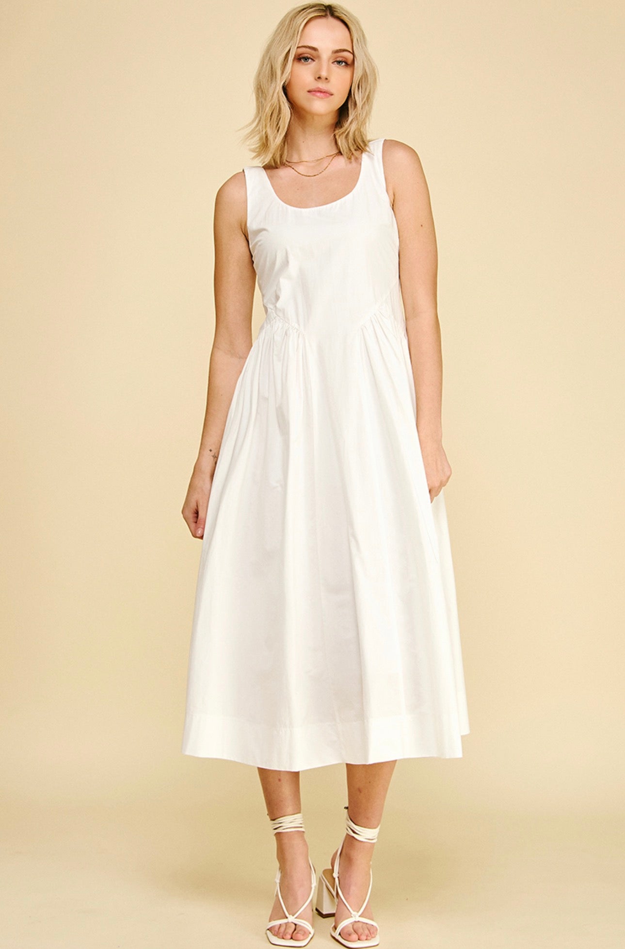 Pretty In White Dress