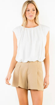 White Bubble Top