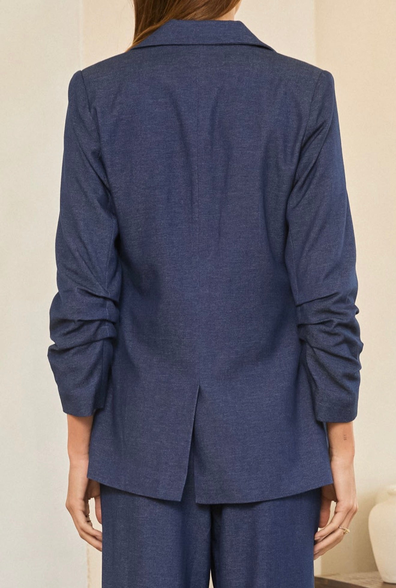 Dark Denim Blazer