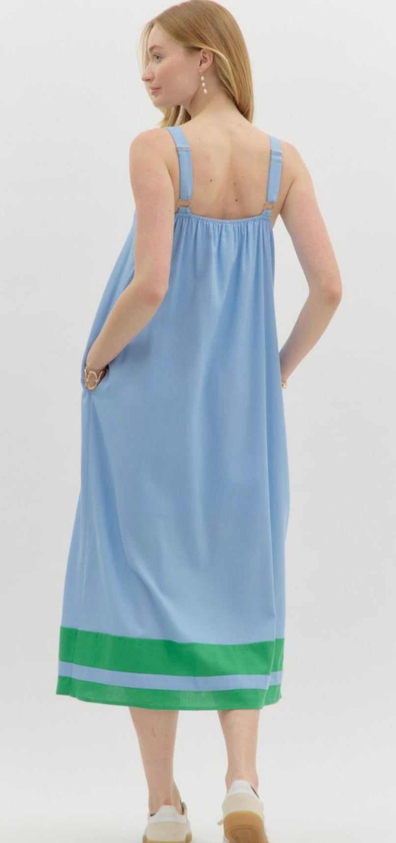Blue\Green Kelly Dress