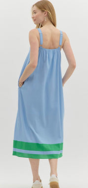 Blue\Green Kelly Dress