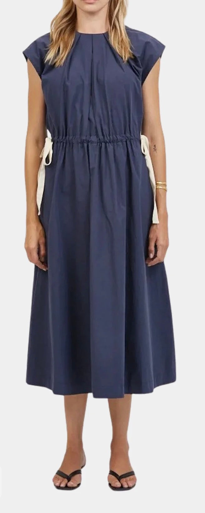 Classic Navy Maxi Dress XS