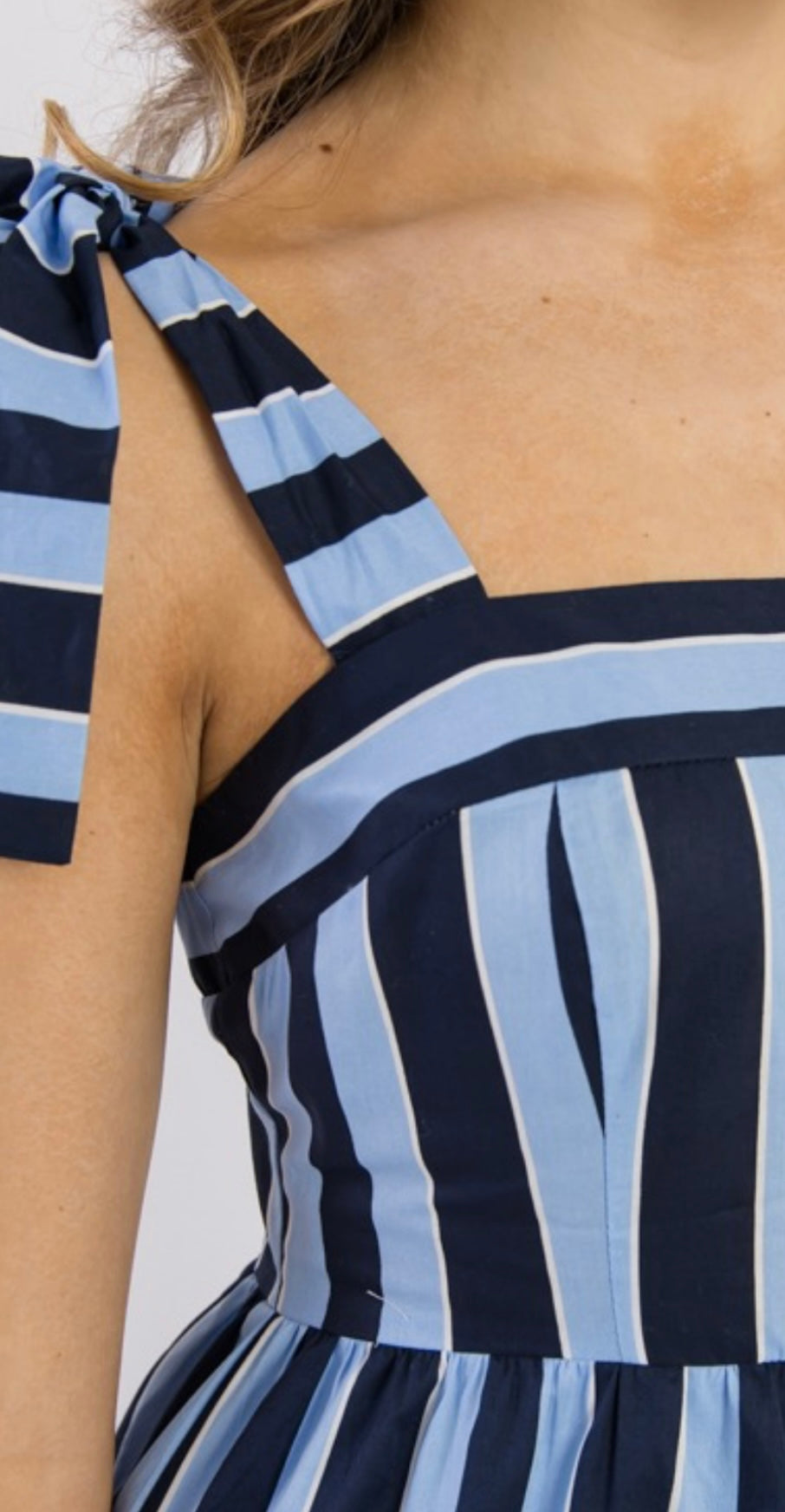 Stripe Maxi Dress