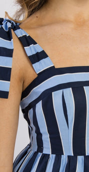 Stripe Maxi Dress