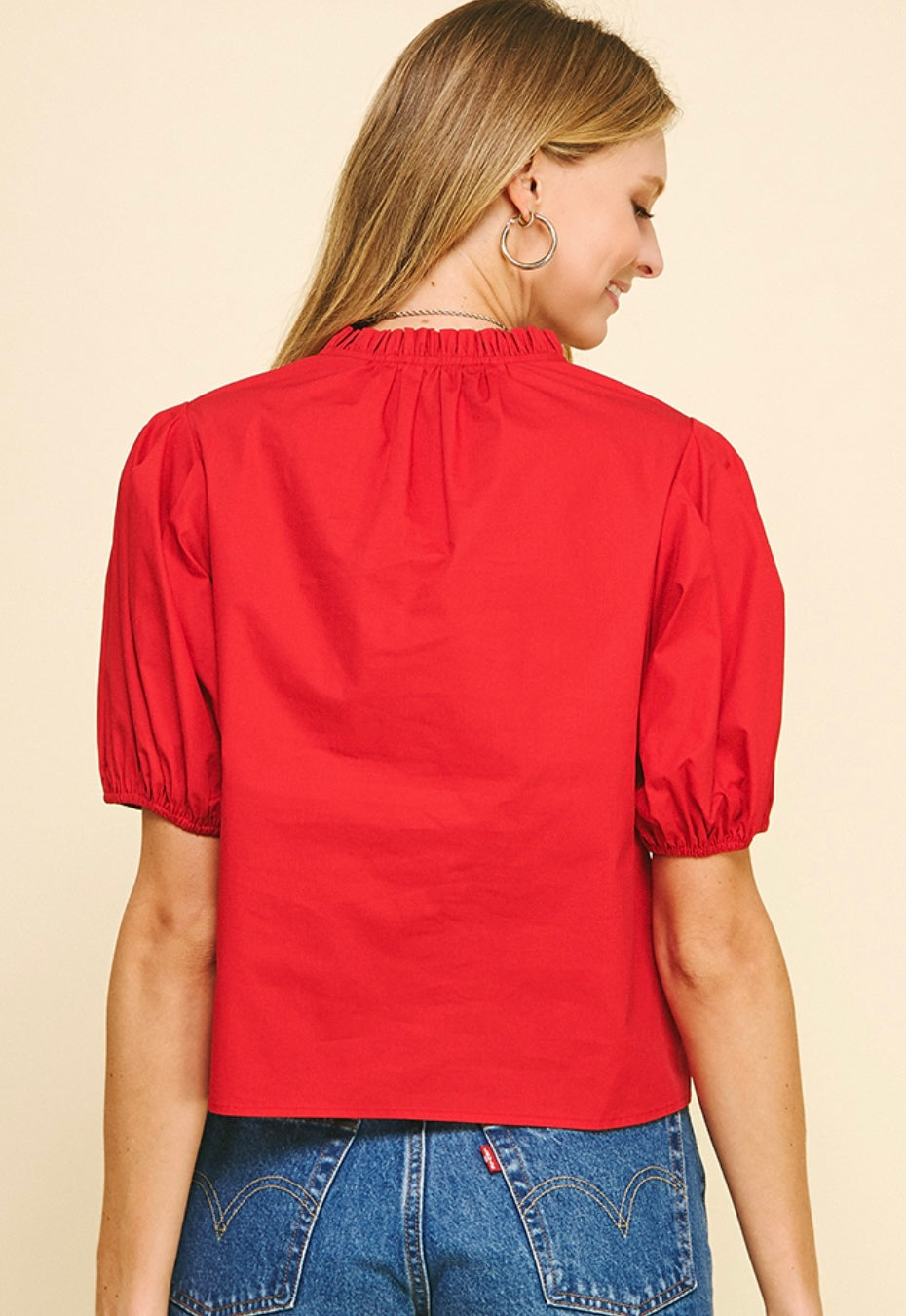 Fiery Red Top