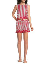 Red White Stripe Set