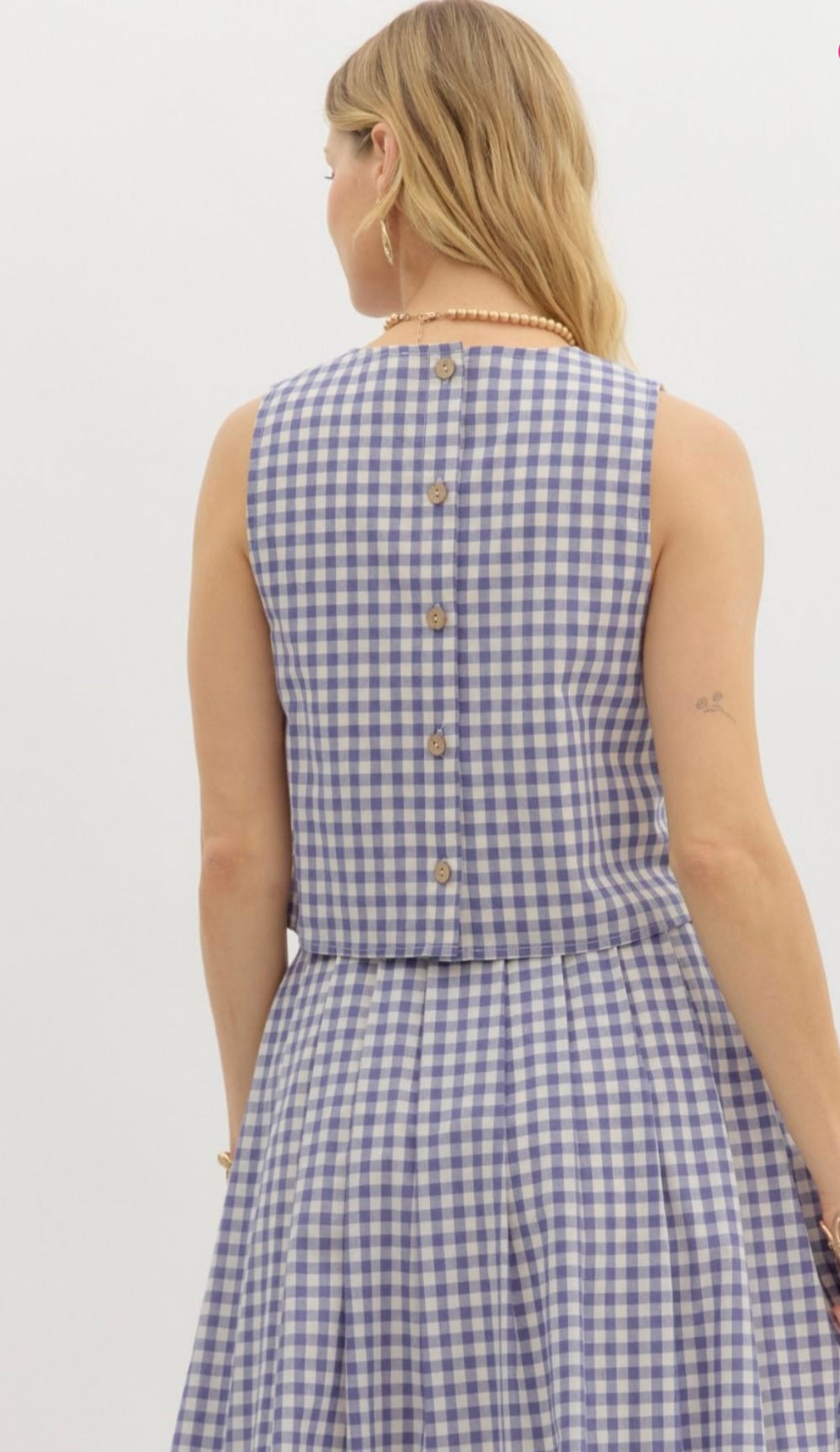 Blue Nantucket Dress Set