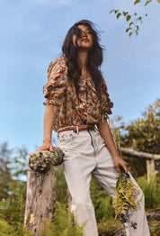 Gertrude Marigold Top