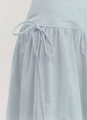 Sky Blue Eyelet Skirt