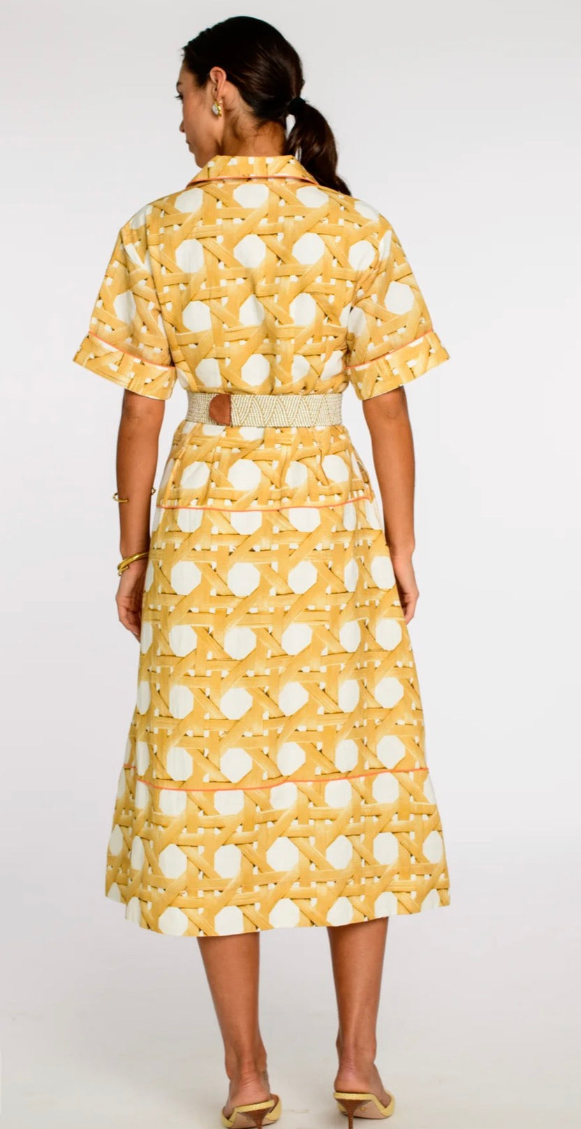 Collins Dress In Wicker