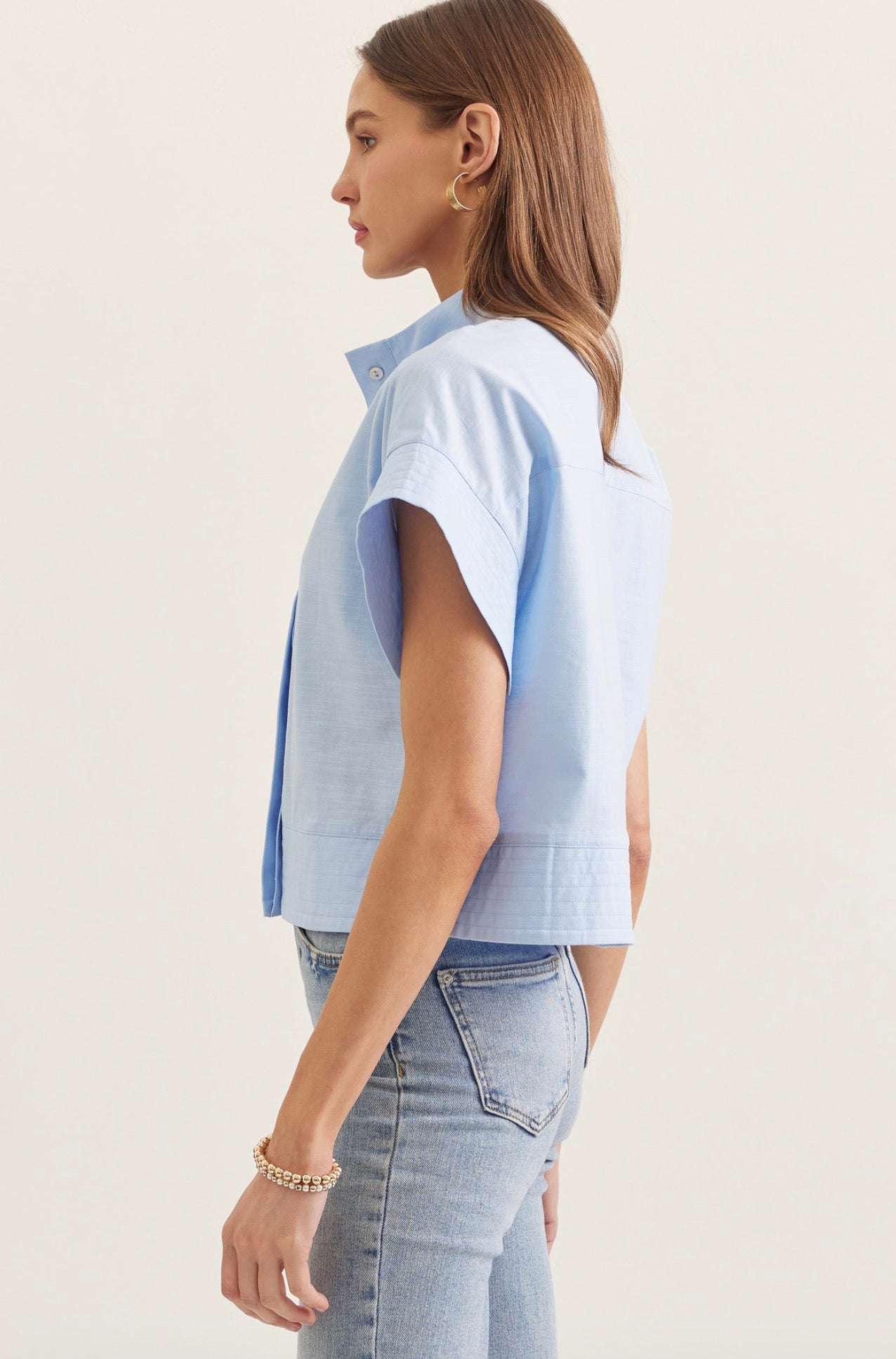 Chambray Easy Top