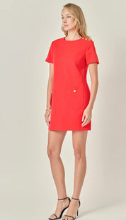 Lady In Red Dress