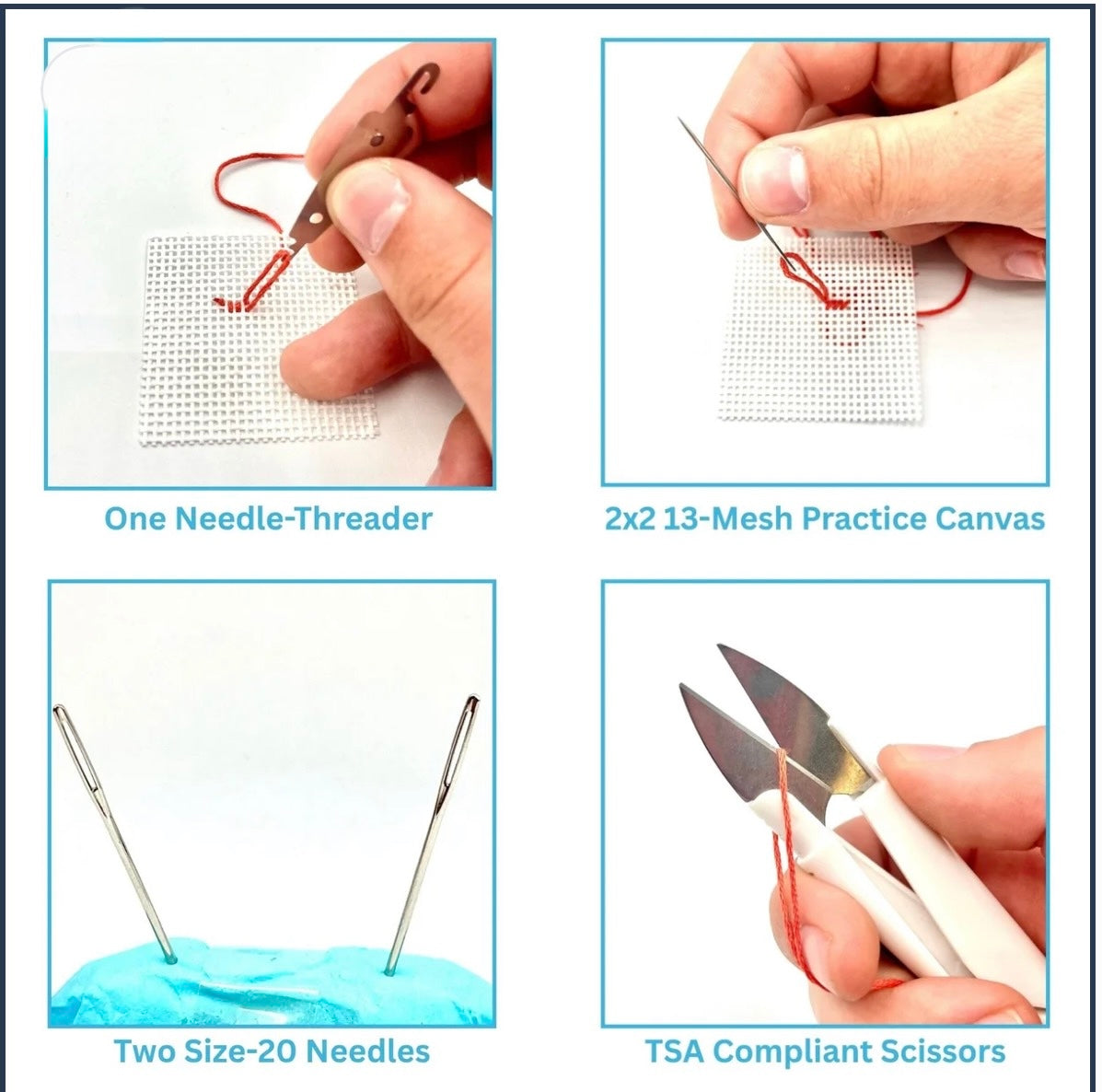 Bow Needlepoint Kit