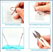 Bow Needlepoint Kit