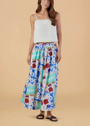Colorful Firework Maxi Skirt