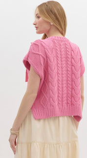 Pink Ribbon Sweater