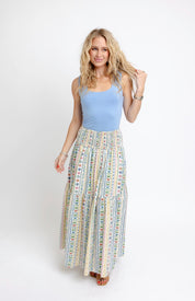 French Cottage Maxi Skirt