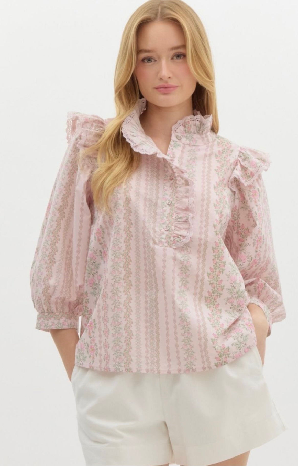 Pink Vine Top