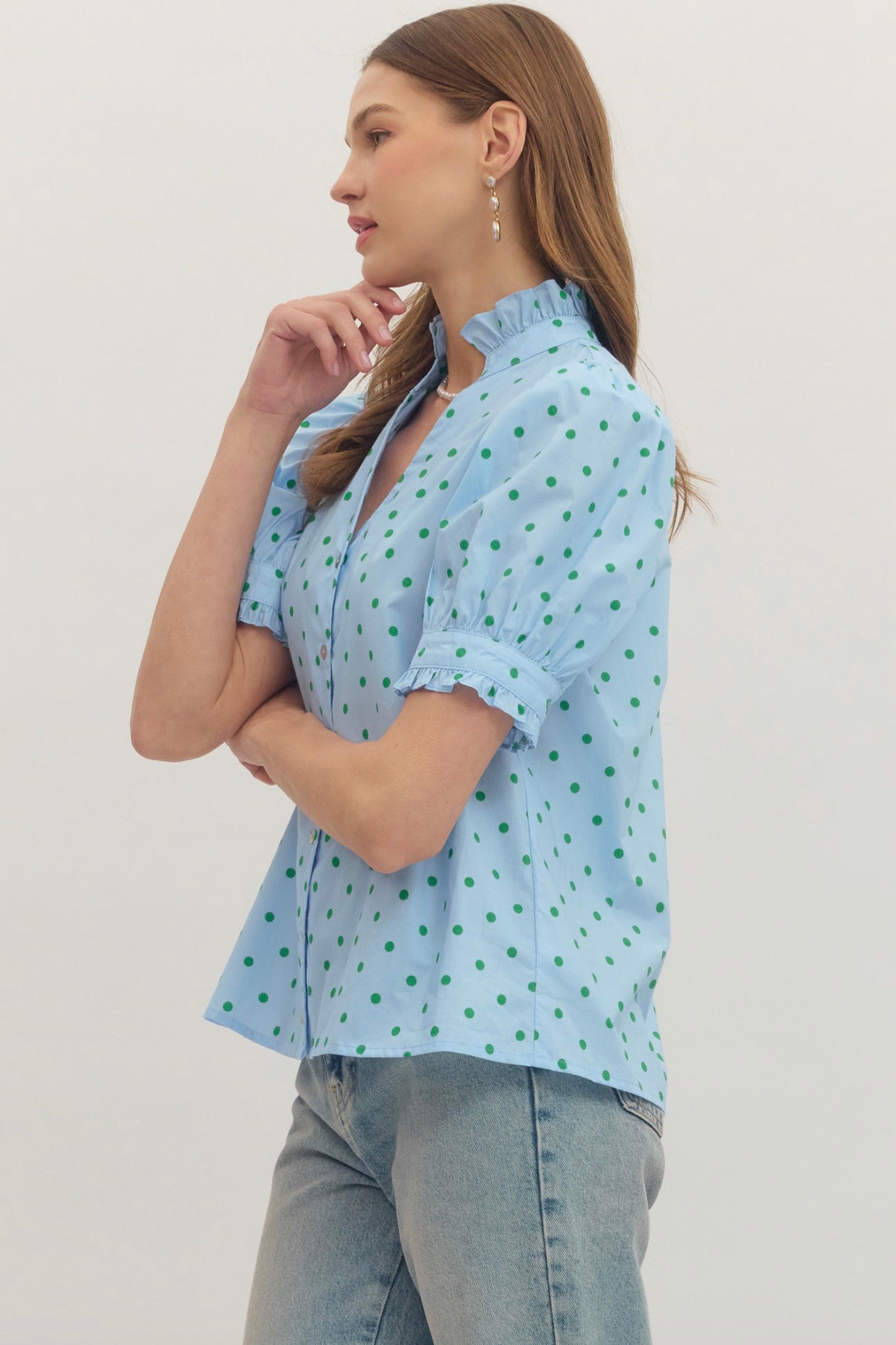 Polka Dot Top