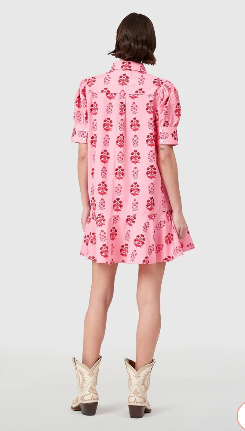Scarlet Blossom Liv Dress
