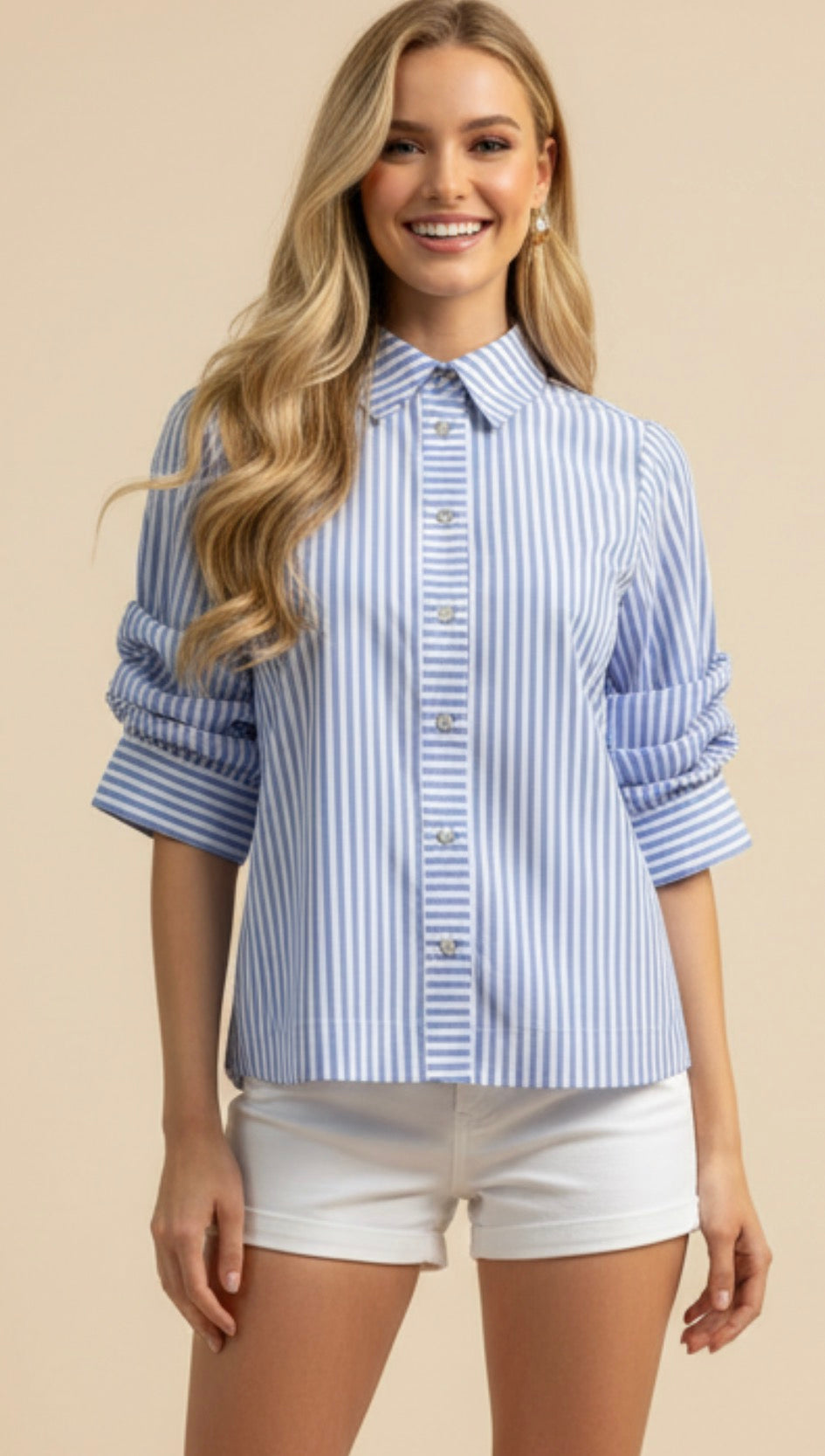 Bluebell Stripe Top