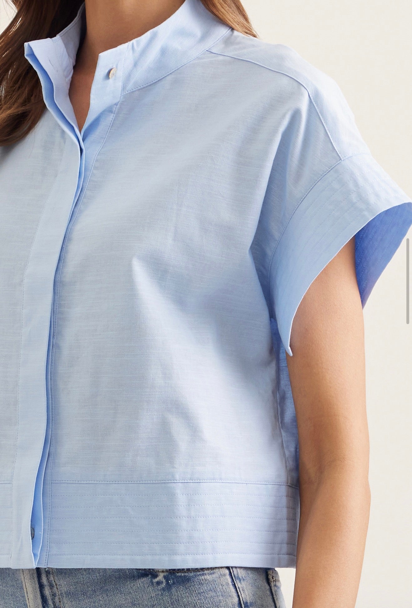 Chambray Easy Top