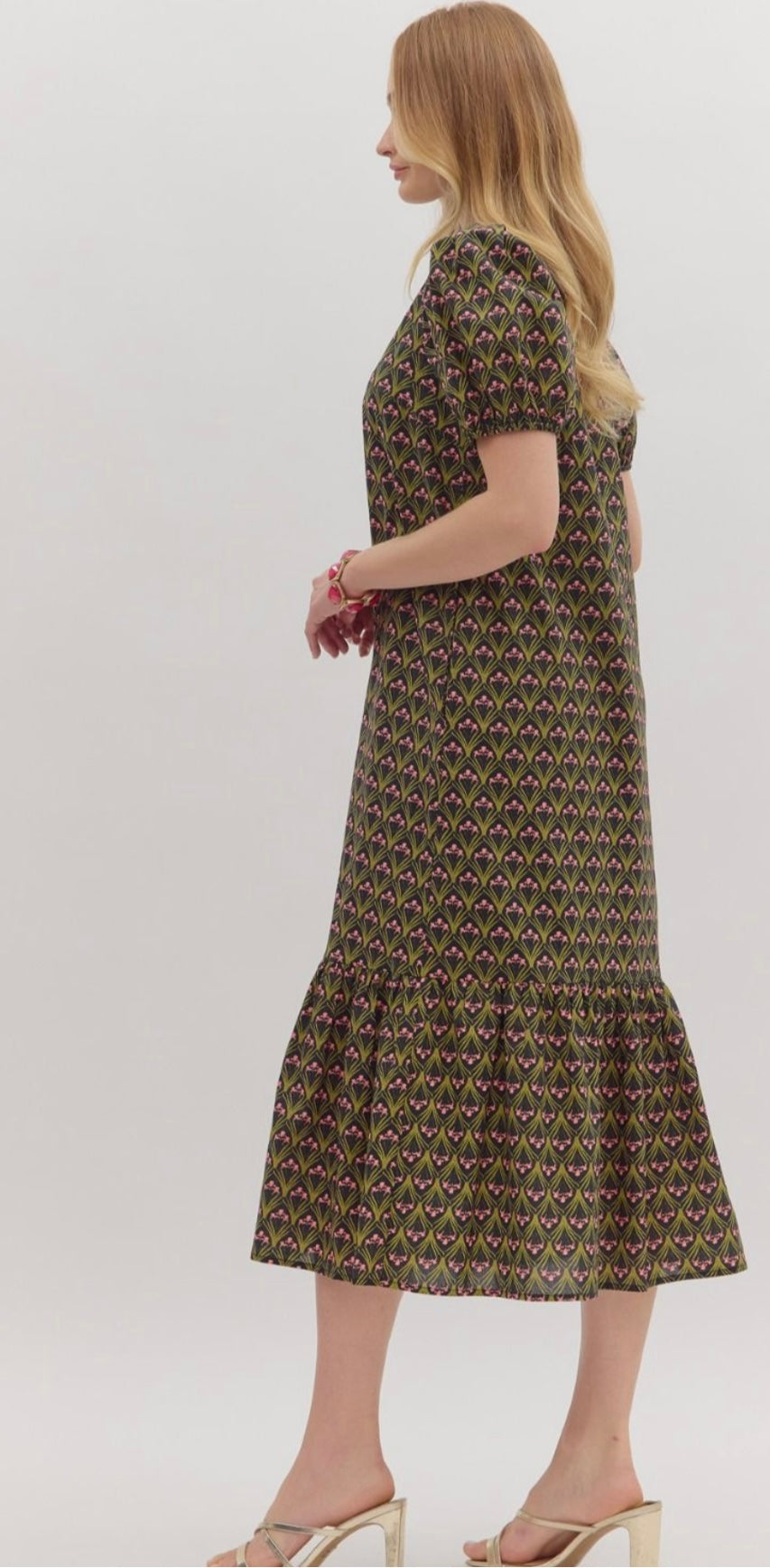 Pretty In Florals Maxi Dress