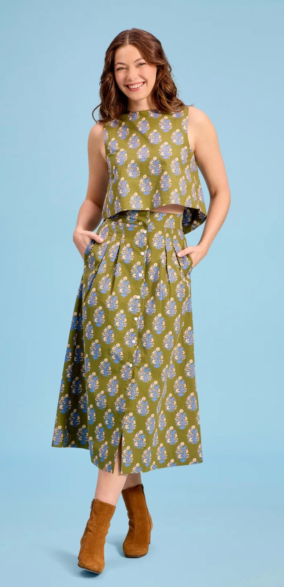 Verdant Crop Top