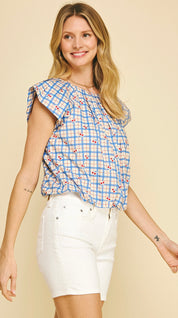 Cherry Print Top