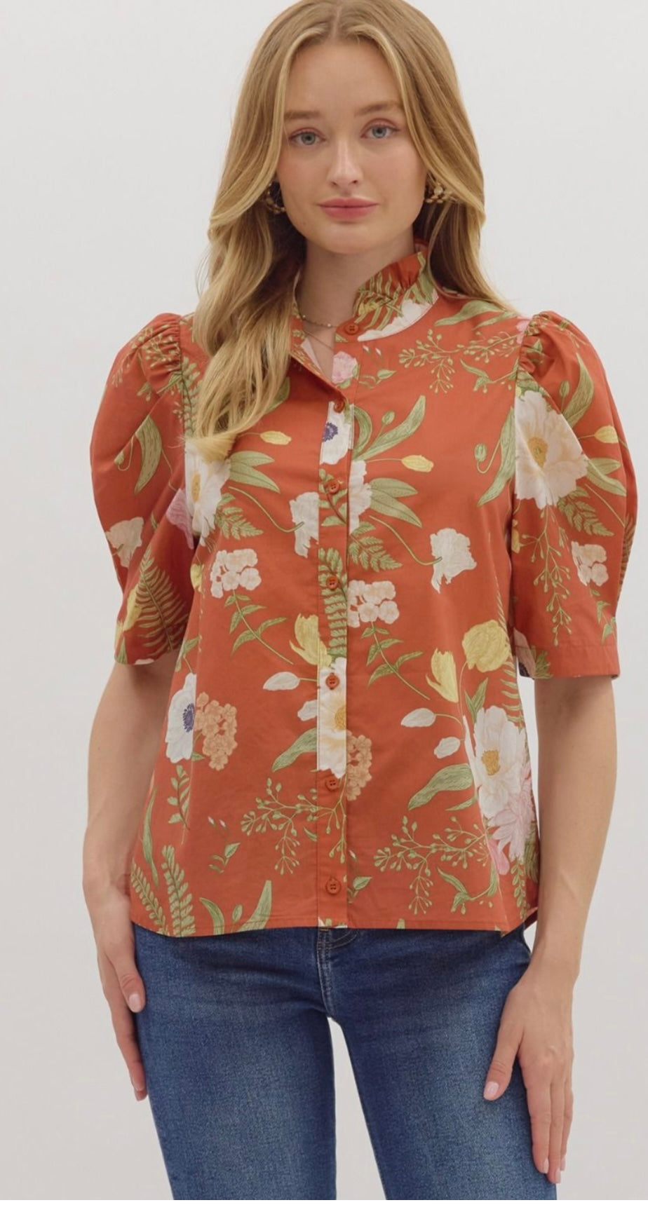 Sunset Bloom Top