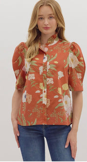 Sunset Bloom Top
