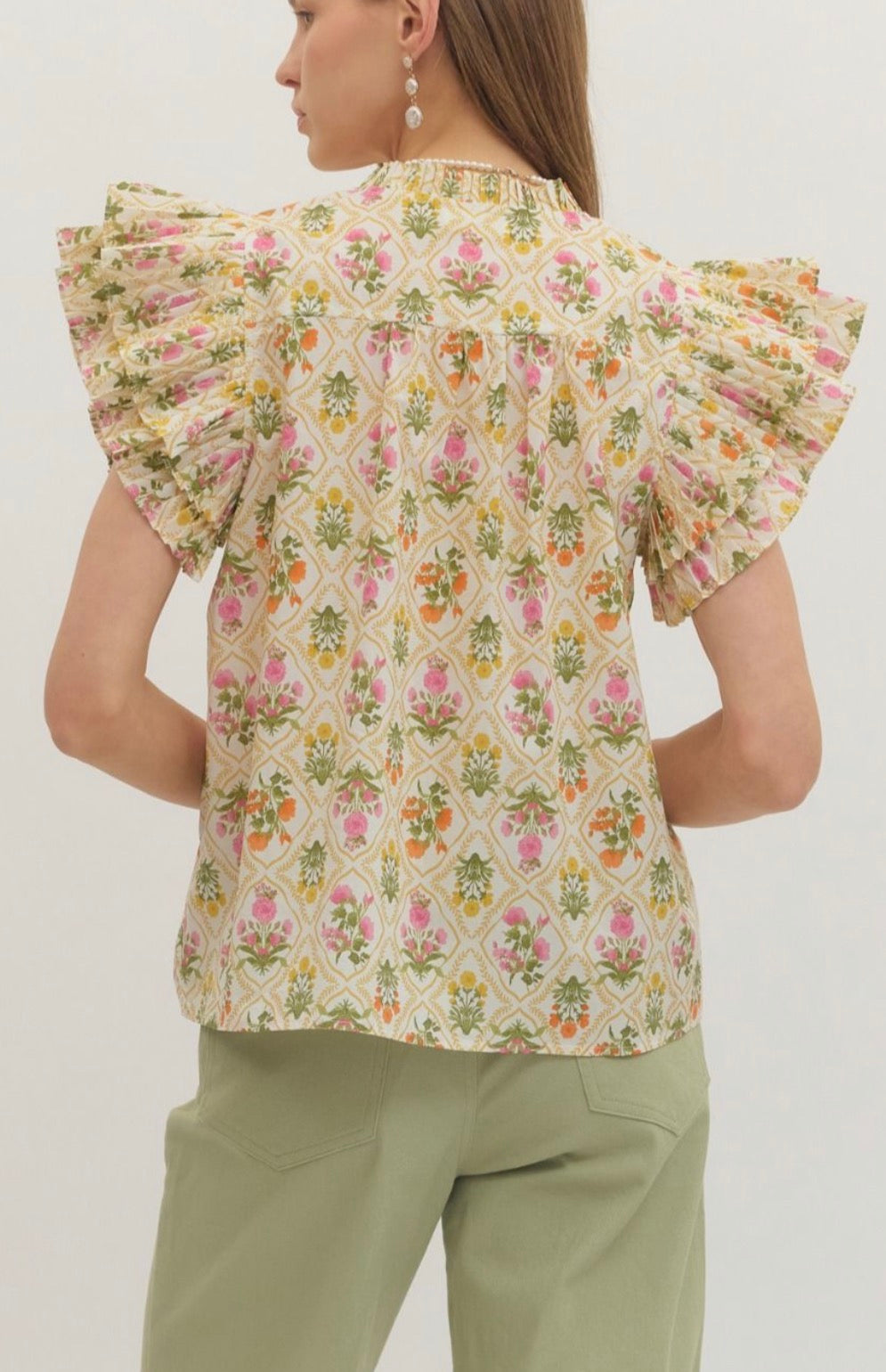 Spring Into Florals Top