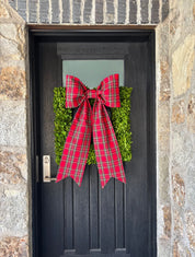 Yuletide Tartan Bow