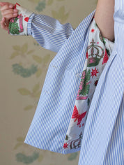 Grapemist Stripe Bristol Blazer