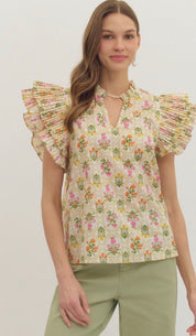 Spring Into Florals Top