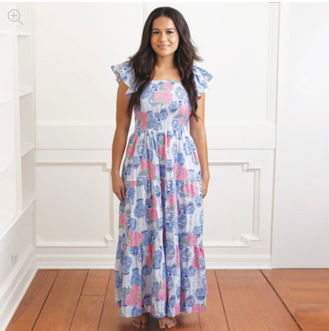 Smocked Ginger Jar Dress
