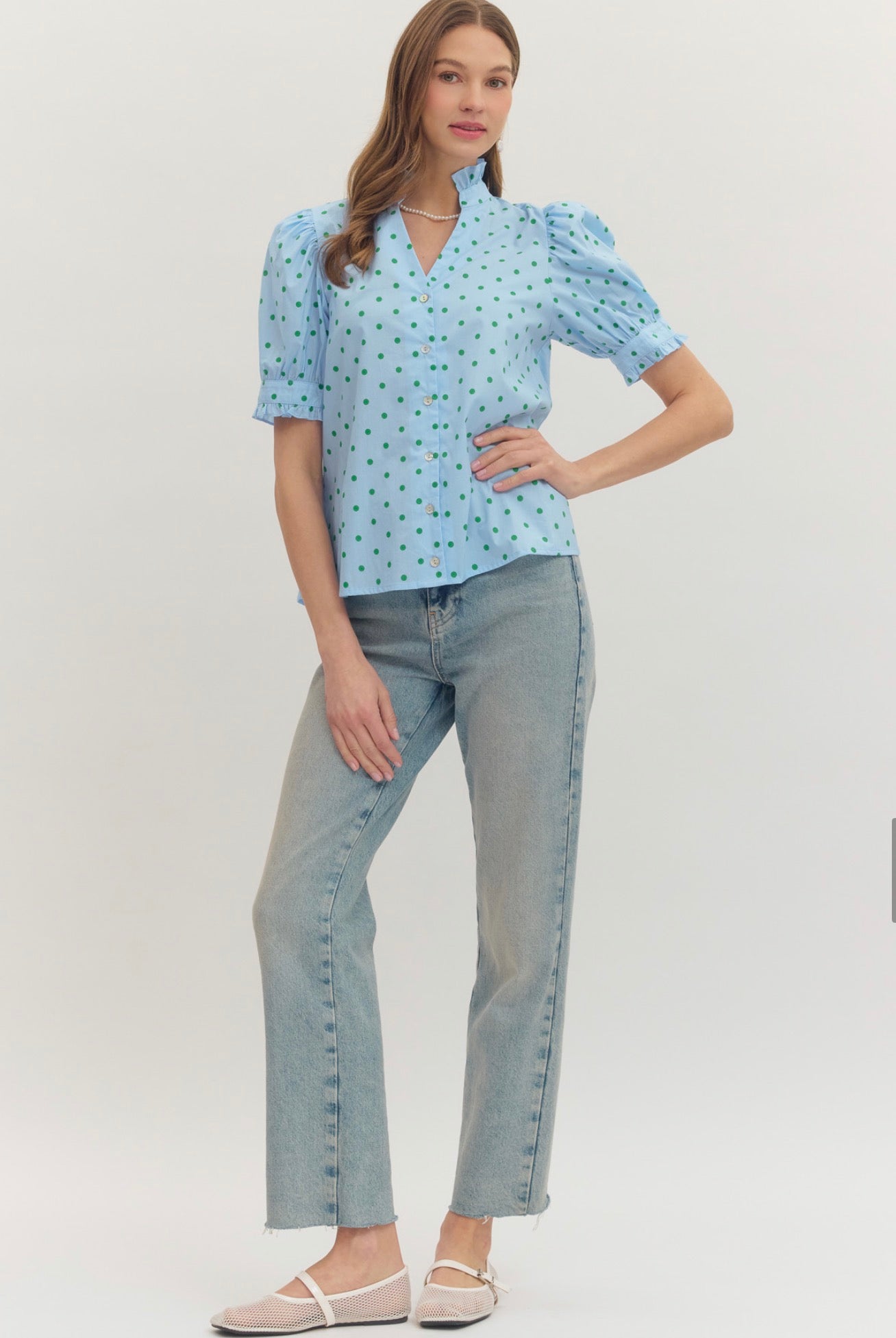 Polka Dot Top