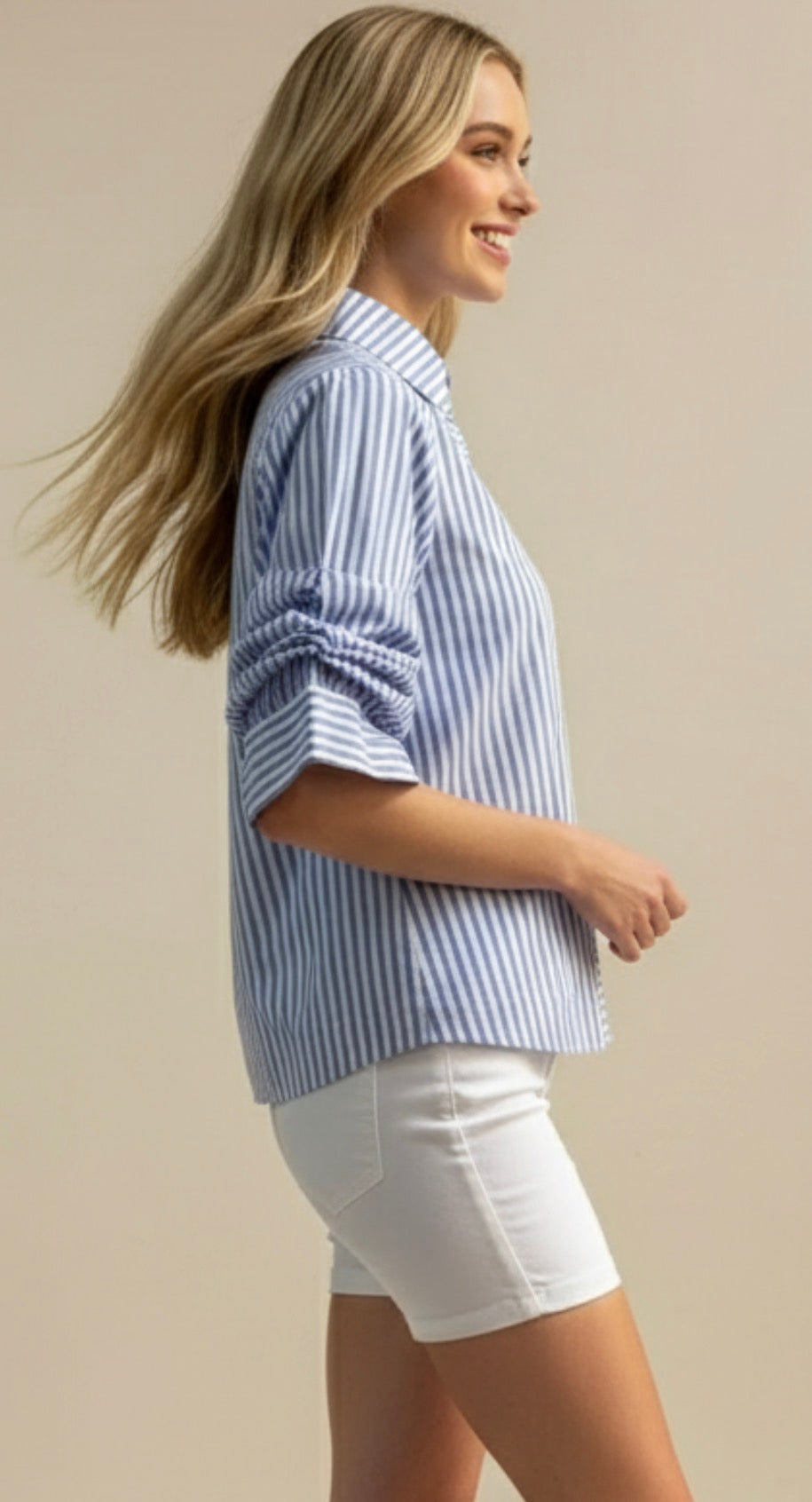Bluebell Stripe Top